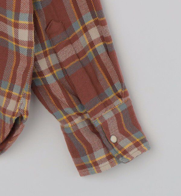 SHIPS「WYTHE NEW YORK: FLANNEL PEARLSNAP SHIRT」|シャツ・ブラウス|