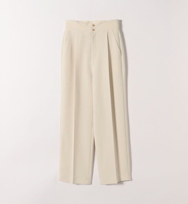 SHIPS any「《追加予約》SHIPS any:〈洗濯機可能〉ダブルクロス タック ストレート パンツ［NAVY BLUE］」|その他|