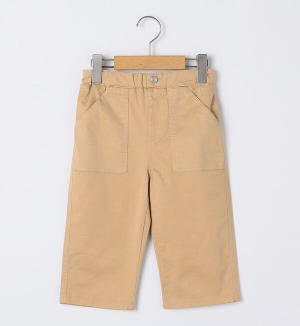 SHIPS KIDS「SHIPS KIDS:100～130cm / クロップド パンツ」|チノ|