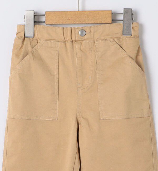 SHIPS KIDS「SHIPS KIDS:100～130cm / クロップド パンツ」|チノ|