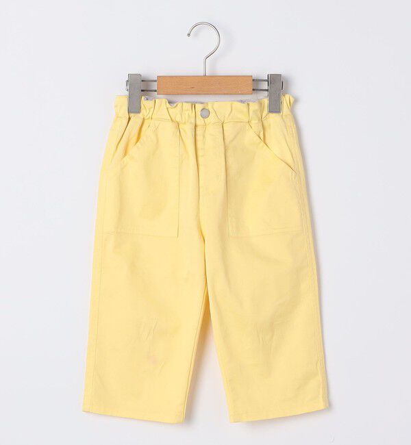 SHIPS KIDS「SHIPS KIDS:100～130cm / クロップド パンツ」|チノ|