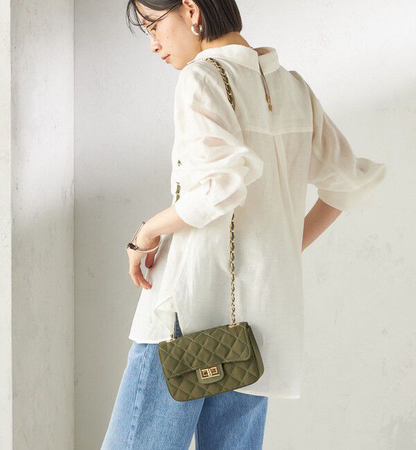 SHIPS for women「【SHIPS別注】MILOS: キルティング ショルダー」|ショルダー・メッセンジャー|