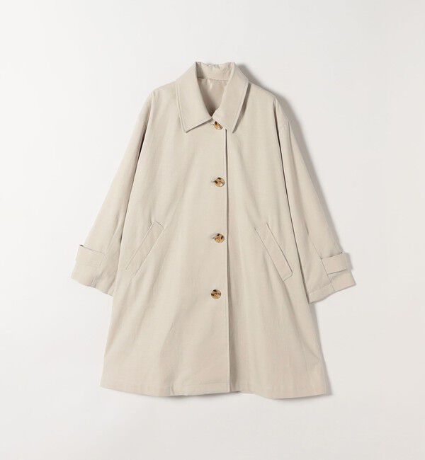 SHIPS any「SHIPS any:〈手洗い可能〉オーバー フレア ステンカラー コート」|ステンカラーコート|