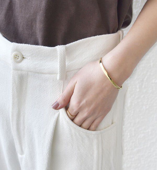 SHIPS for women「《予約》〈手洗い可能〉ルーズ デニム ポケット デザイン パンツ」|デニム|