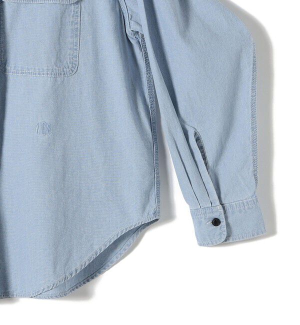 SHIPS for women「NINE CASE:〈洗濯機可能〉シャンブレー シャツ」|シャツ・ブラウス|