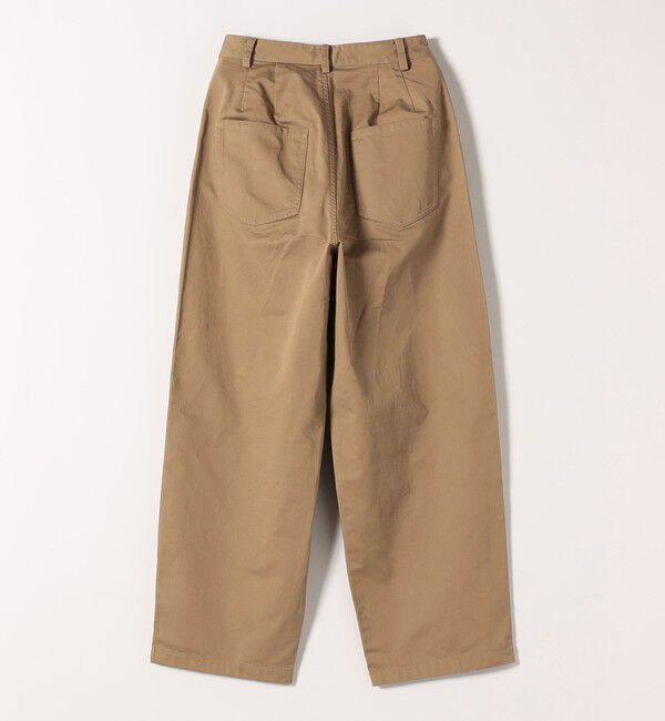 SHIPS any「《予約》SHIPS any:〈洗濯機可能〉チノ ハイウエスト セミワイド パンツ」|チノ|