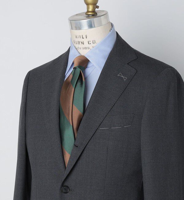 SHIPS「【SHIPS別注】TUDOR ROSES: シルク レップ ワイド ストライプ ネクタイ」|ネクタイ・蝶ネクタイ|