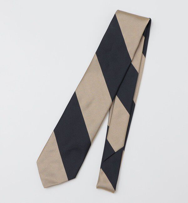 SHIPS「【SHIPS別注】TUDOR ROSES: シルク レップ ワイド ストライプ ネクタイ」|ネクタイ・蝶ネクタイ|