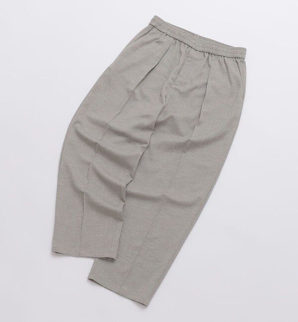 SHIPS「SHIPS: ハイブリッド ツイル ワイド ピンタック イージーパンツ」|その他|