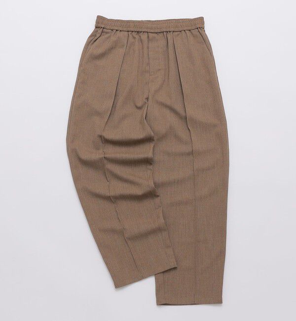 SHIPS「SHIPS: ハイブリッド ツイル ワイド ピンタック イージーパンツ」|その他|