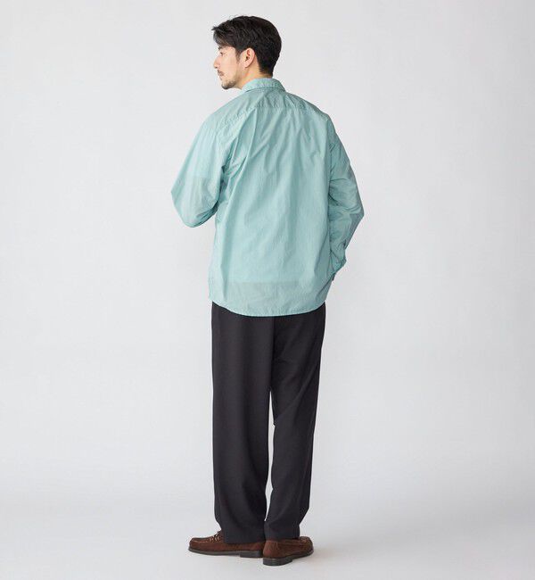 SHIPS「SHIPS: ハイブリッド ツイル ワイド ピンタック イージーパンツ」|その他|