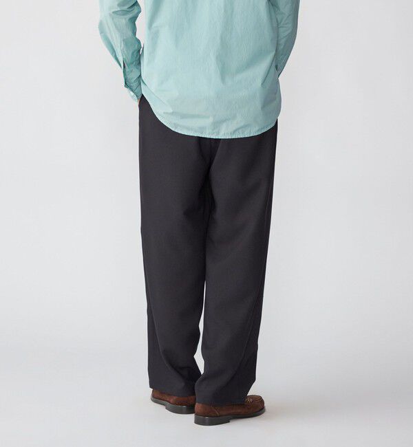 SHIPS「SHIPS: ハイブリッド ツイル ワイド ピンタック イージーパンツ」|その他|