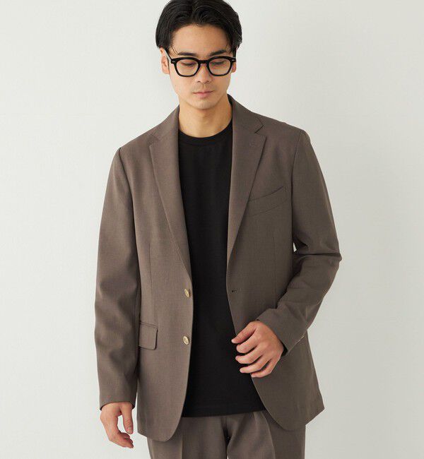 SHIPS Colors 「《予約》SHIPS Colors:〈速乾・洗濯機可能〉AVANT(R) AIR ジャケット◆」|テーラードジャケット|ベージュ