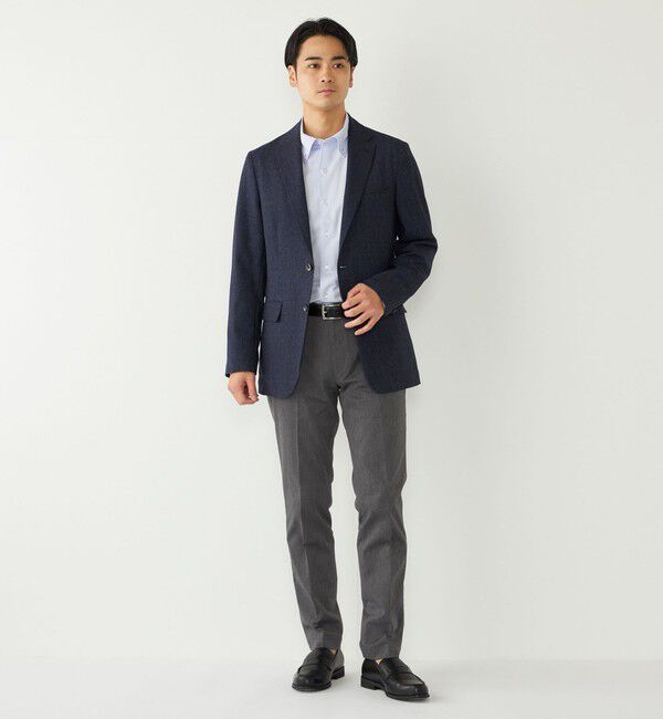 SHIPS Colors 「《予約》SHIPS Colors:〈速乾・洗濯機可能〉AVANT(R) AIR ジャケット◆」|テーラードジャケット|