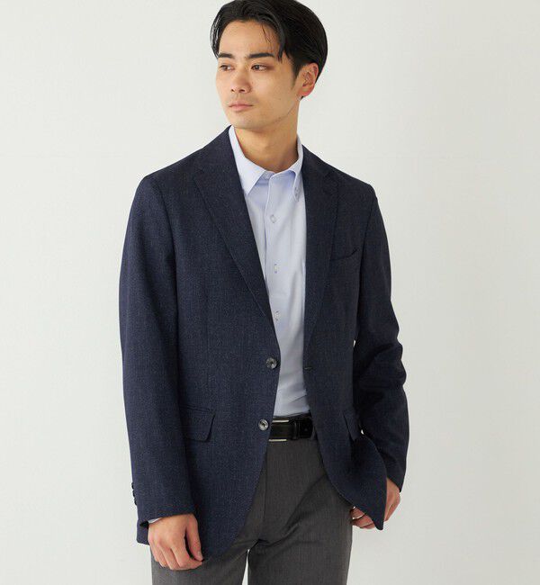 SHIPS Colors 「《予約》SHIPS Colors:〈速乾・洗濯機可能〉AVANT(R) AIR ジャケット◆」|テーラードジャケット|