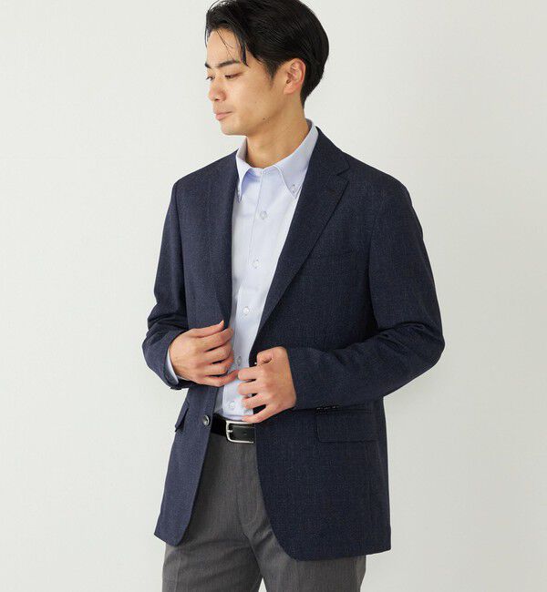 SHIPS Colors 「《予約》SHIPS Colors:〈速乾・洗濯機可能〉AVANT(R) AIR ジャケット◆」|テーラードジャケット|