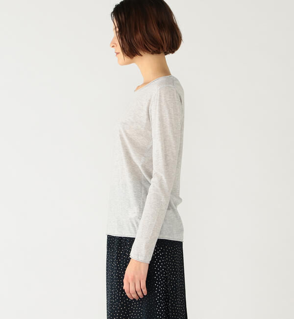 GALERIE VIE「コットン ラウンドネックプルオーバー」|Tシャツ・カットソー|