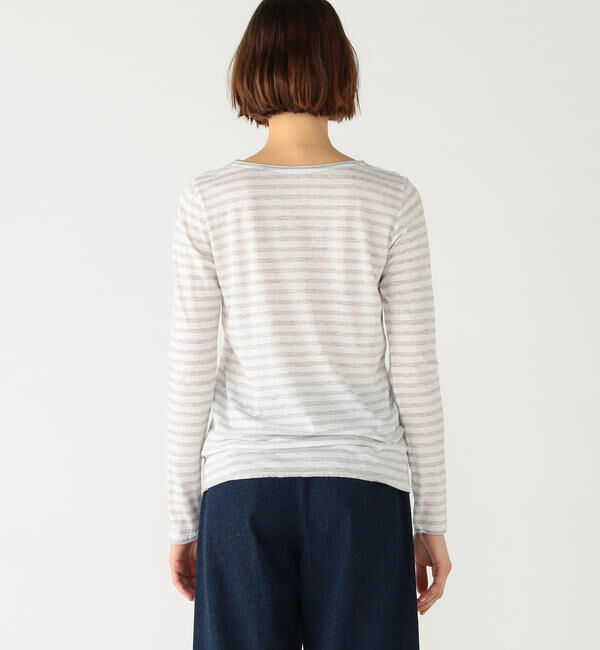 GALERIE VIE「コットン ボートネックプルオーバー」|Tシャツ・カットソー|