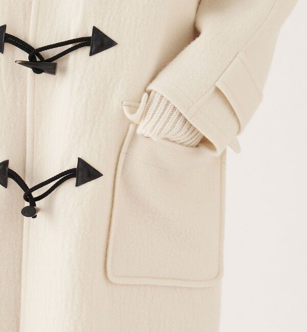 GALERIE VIE「ランダムウールダッフルコート」|ダッフルコート|