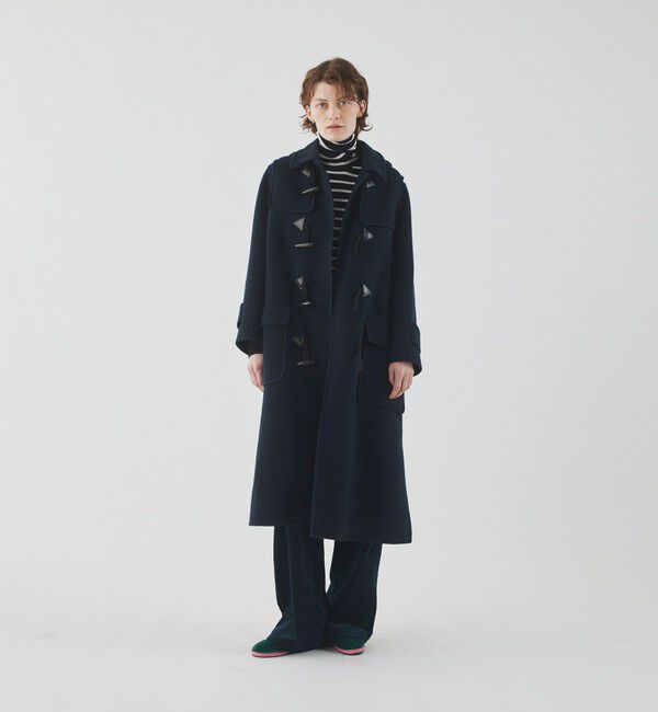 GALERIE VIE「ランダムウールダッフルコート」|ダッフルコート|