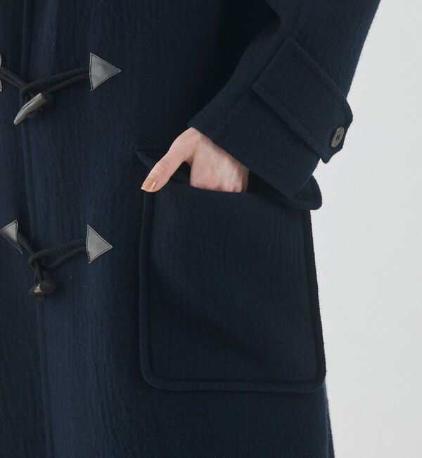 GALERIE VIE「ランダムウールダッフルコート」|ダッフルコート|