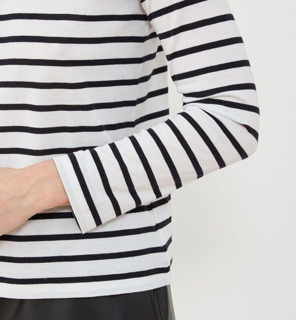 GALERIE VIE「パウダーコットン クルーネックプルオーバー」|Tシャツ・カットソー|