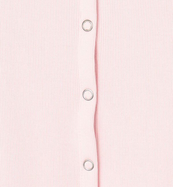 DES PRES「スモールライトリブ クルーネックカーディガン」|カーディガン|