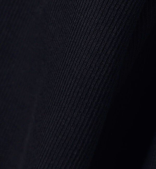 DES PRES「スモールライトリブ クルーネックカーディガン」|カーディガン|