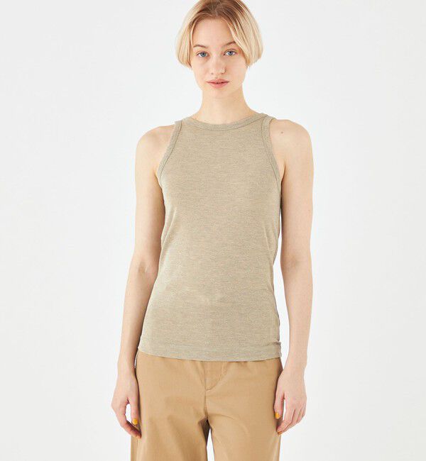 MACPHEE「スパークリングインディア アメリカンスリーブタンクトップ」|タンクトップ|