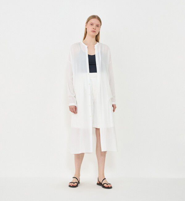 GALERIE VIE「ウォッシャブルレーヨン シャツワンピース」|ワンピース|
