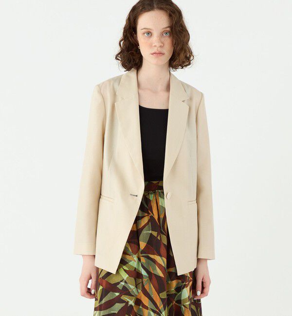 Ballsey「ドライコットンツイル 1Bテーラードジャケット」|テーラードジャケット|