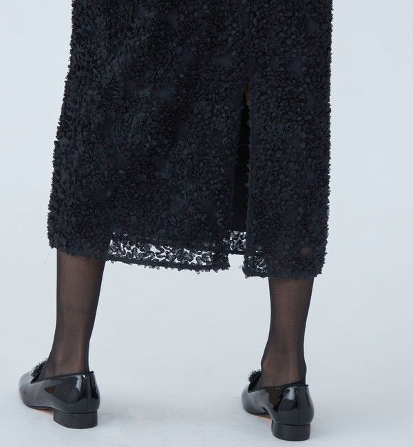 Ballsey「サークルフラワーチュール タイトスカート」|タイト|