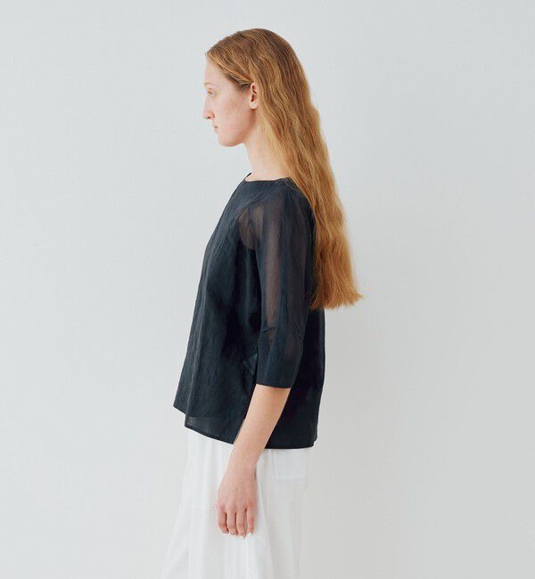 GALERIE VIE「コットンボイルワッシャー ドルマンスリーブシャツ」|シャツ・ブラウス|