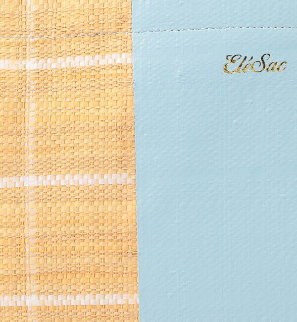 TOMORROWLAND GOODS「Ele`Sac CHECK WIDE TOTE バッグ」|ハンドバッグ|