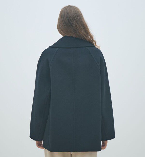 MACPHEE「メルトンビーバー Pコート」|ピーコート|