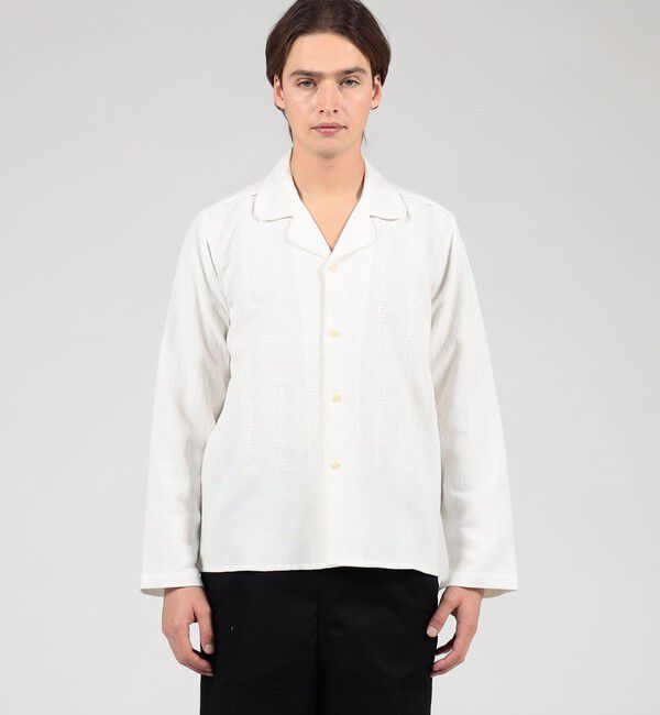 TOMORROWLAND BUYING WEAR「JUPE BY JACKIE オープンカラーシャツ」|シャツ・ブラウス|