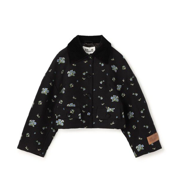 TOMORROWLAND GOODS「BAUM UND PFERDGARTEN BEBETH ジャケット」|ブルゾン・スタジャン|18 ブラック系