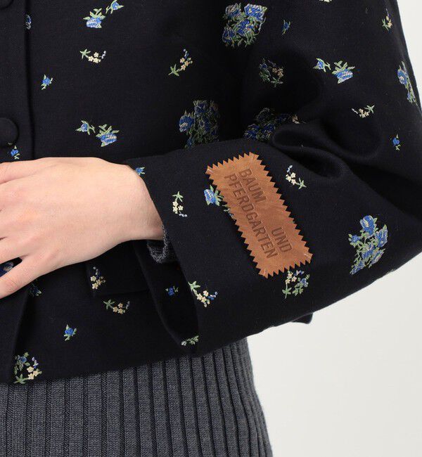 TOMORROWLAND GOODS「BAUM UND PFERDGARTEN BEBETH ジャケット」|ブルゾン・スタジャン|