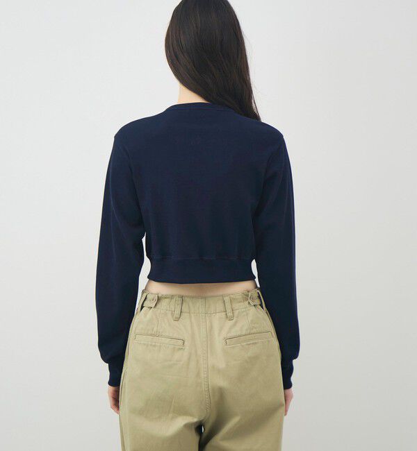 TOMORROWLAND GOODS「HAVERSACK コットンスムース フリルカーディガン」|カーディガン|