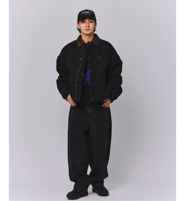 JOINT WORKS「NOMANUAL/ノーマニュアルWAVE CURVED DENIM PANTS」|デニム|