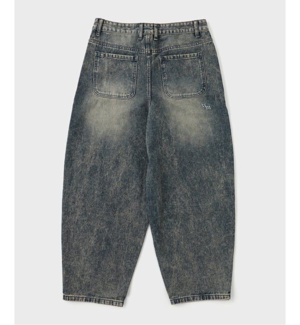 JOINT WORKS「NOMANUAL/ノーマニュアルWAVE CURVED DENIM PANTS」|デニム|