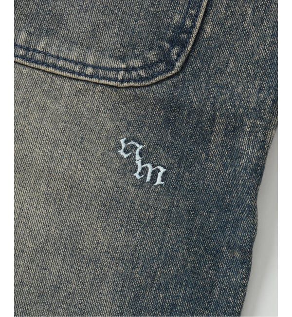 JOINT WORKS「NOMANUAL/ノーマニュアルWAVE CURVED DENIM PANTS」|デニム|