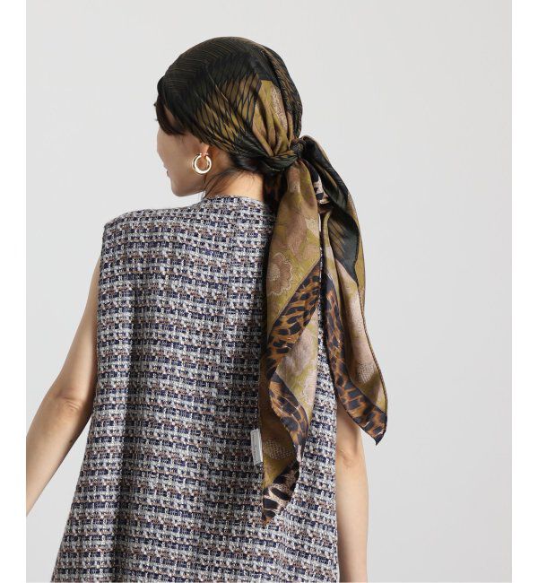 VERMEIL par iena「【PIERRE-LOUIS MASCIA/ピエールルイマーシャ】Scarf」|バンダナ・スカーフ|