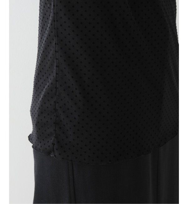 VERMEIL par iena「《追加》ドットフロッキーチュールプルオーバー」|Tシャツ・カットソー|
