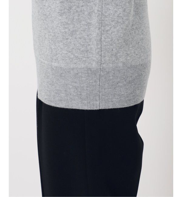 VERMEIL par iena「スウェットライクロゴニット」|ニット・セーター|