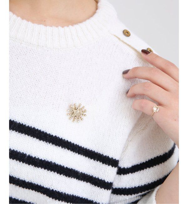 IENA「【Junco Paris/ジュンコパリ】star broach ブローチ」|その他|ゴールド