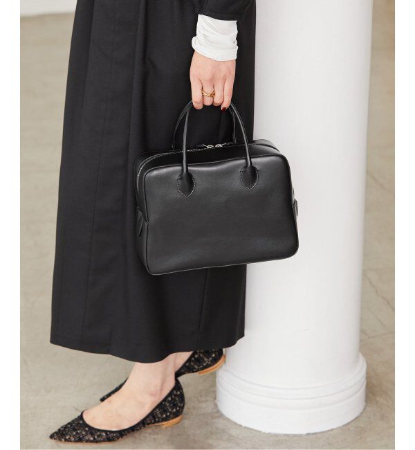 VERMEIL par iena「【MAISON CANAU/メゾン カナウ】ボックス ボストンバッグ」|ボストンバッグ|