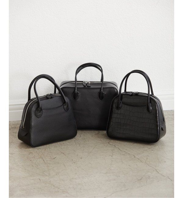 VERMEIL par iena「【MAISON CANAU/メゾン カナウ】ボックス ボストンバッグ」|ボストンバッグ|