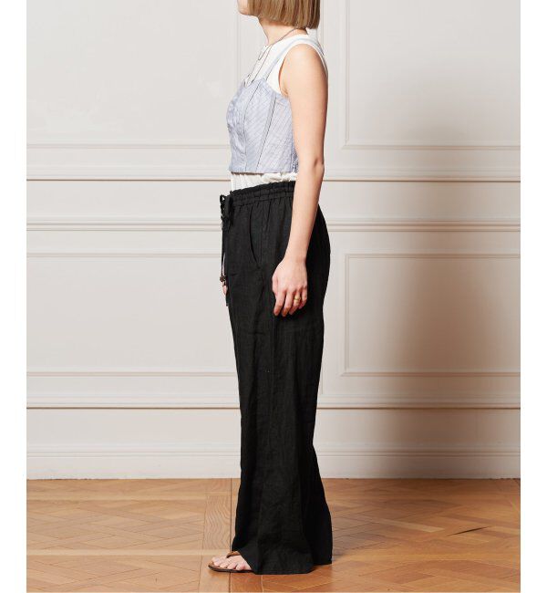 IENA LA BOUCLE「IENA LA BOUCLE リネンブロードイージーパンツ」|その他|