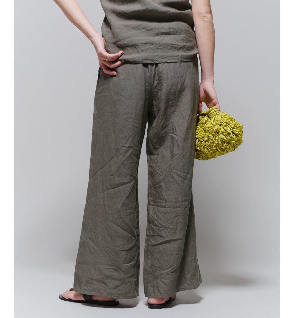 IENA LA BOUCLE「IENA LA BOUCLE リネンブロードイージーパンツ」|その他|